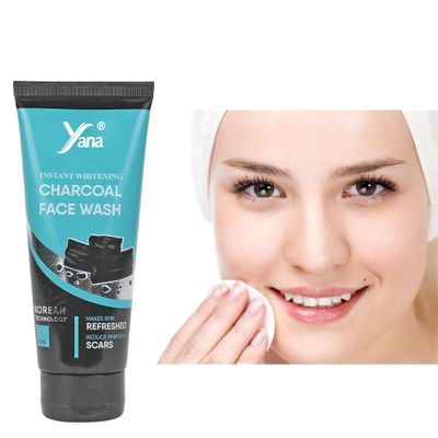 Yana Charcoal Balck Face Wash & Cleanser For Women By Korean Technoloy