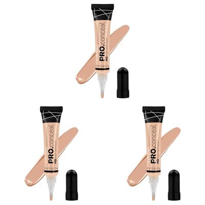 L.A. Girl Hd Pro Conceal, Buff, 0.28 Oz (Pack of 3)