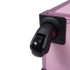 njxbrek Makeup Train Case, Professional Rolling Makeup Case with Wheels, 2 Drawers Portable Travel Makeup Case for Hairdressers, Makeup Artists (Pink) view 4