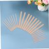 ARTSEWPLY 600pcs Multifunctional Hair Removal Sticks Wooden Applicators for Depilatory for Salon Home Use for Eyebrows Body Areas view 2