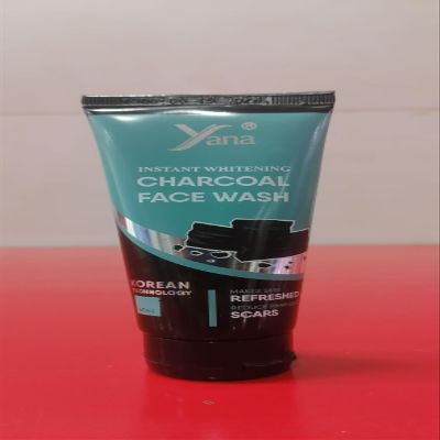 Yana Charcoal Face Wash travel size & Cleanser For Dark Circle For Women By Korean Technoloy | Charcoal Face Wash Scrub | Side-effect Free