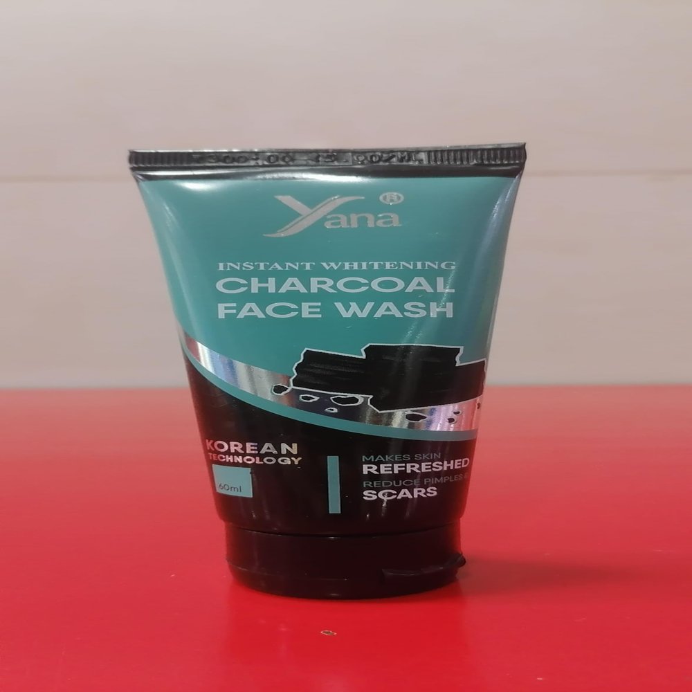 Yana Charcoal Face Wash travel size & Cleanser For Dark Circle For Women By Korean Technoloy | Charcoal Face Wash Scrub | Side-effect Free