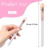 10pcs Eyeshadow Brush Sponge Applicators Tool Reusable Eyeshadow Applicators Tool Eyeshadow Applicators Stick Sets Round Foam Makeup Eyeshadow Brush Applicator Tool for Girls view 2