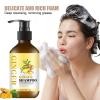 Ginger Hair Shampoo, Natural Ginger Anti-Dandruff Shampoo for Anti Hair Loss Cleansing Moisturizing Control Frizz for Strengthening Hair for All Hair Types, Men and Women Travel Size - 3.38 fl oz view 2