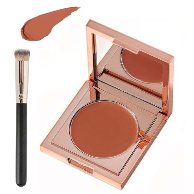 LICFUDAS Colored Clay CC Undereye Corrector, Under Eye Concealer, Color Corrector for Dark Circles, Concealer Under Eye with Brush, Under Eye Color Corrector for Women