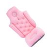 Alipis Folding Bathtub Backrest Cushion Non-Slip Bath Seat for Neck Back Support Lightweight Portable Design for Comfortable Bathing Suitable for Standard Bathtubs Pink view 1