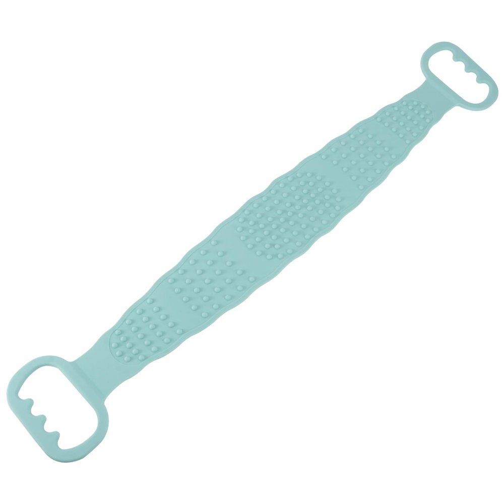 Baluue Shower Scalp Massager Body Brush Bath Scrubber Long Handle for Cleaning Random Color