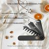 Beard Comb for Men, 3-in-1 Foldable Wide & Fine Tooth Pocket Mustache and Hair Comb for Styling & Moustache Care, Gift for Men view 2