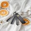 Beard Comb for Men, 3-in-1 Foldable Wide & Fine Tooth Pocket Mustache and Hair Comb for Styling & Moustache Care, Gift for Men view 3