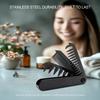 Beard Comb for Men, 3-in-1 Foldable Wide & Fine Tooth Pocket Mustache and Hair Comb for Styling & Moustache Care, Gift for Men view 4