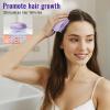 DYUHOOAO Scalp Massager Hair Growth Brush - Electric Head Massager Relax Scalp Stress - Unique Birthday Gifts for Women - Sonic Vibration Comb for Stimulating Follicles - Purple view 3