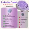 DYUHOOAO Scalp Massager Hair Growth Brush - Electric Head Massager Relax Scalp Stress - Unique Birthday Gifts for Women - Sonic Vibration Comb for Stimulating Follicles - Purple view 4