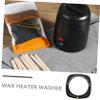 Baluue Wax Heater Stain Resistant Mat Paper Washer for Wax Heater 50pcs Ring Set view 4