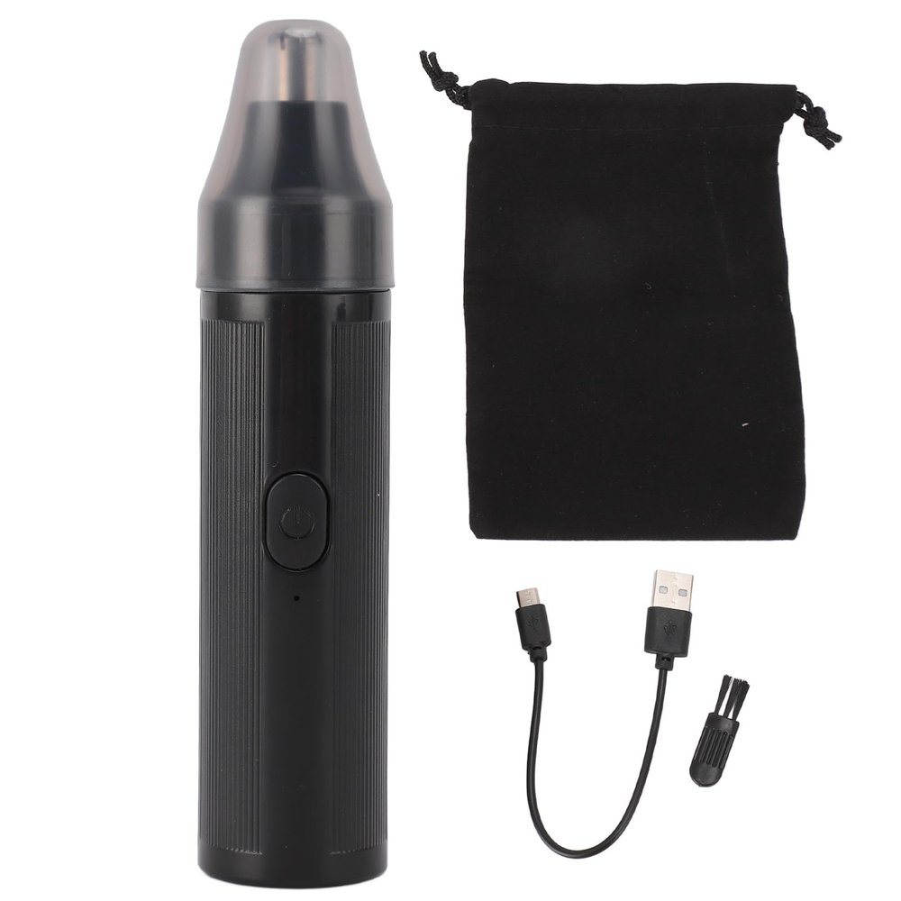 Aramox Portable Rechargeable Electric Nose Hair Trimmer Clipper Accuracy Trimming USB Gentle and Safe Fashionable Design Efficient Removal for Home Travel
