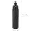 Aramox Portable Rechargeable Electric Nose Hair Trimmer Clipper Accuracy Trimming USB Gentle and Safe Fashionable Design Efficient Removal for Home Travel view 2