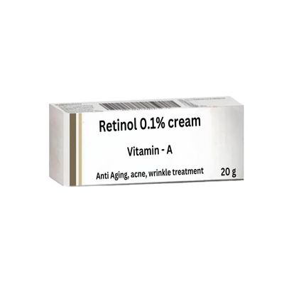 Retinol Cream 0.1, 20 grams with Vitamin A, Skin tightining, Anti Aging cream