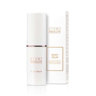A.t.o.m.y Absolute Reset Balm 0.3 oz,9g, eye cream ampoule, Anti-Aging Night Balm for Firming & Radiance, Deep Wrinkle Care with Peptide Complex & Plant-Derived Oils