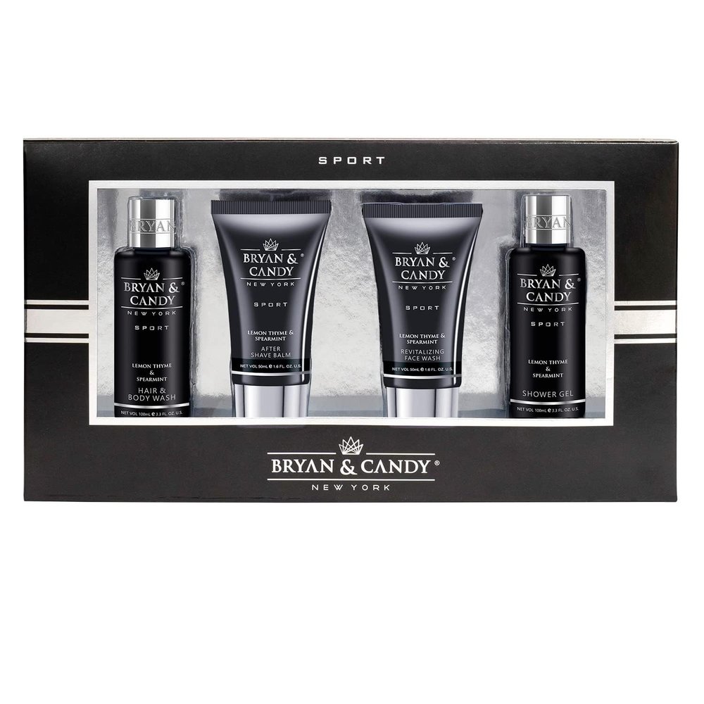Ca nd Complete Face & Body Care Kit | birthday Gift Set For Men | 100% Vegan | Skin-Friendly pH 5.5 for All Skin Types,SLS & Paraben Free (LEMON & THYME KIT)