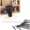 KAILIKETIY 50pcs Disposable Black Eyelash Mascara Wands Applicator Brush Kit for Makeup for Beauty Salons and Personal Use Easy to Use Flexible Brush for Clump Application view 4