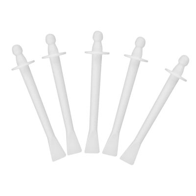 KAILIKETIY 12pcs Nose Hair Sticks Disposable Plastic for Nose Hair and Eyebrow Grooming Safe and Smooth for Salon Home Use Lightweight and Easy to Carry