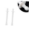 KAILIKETIY 12pcs Nose Hair Sticks Disposable Plastic for Nose Hair and Eyebrow Grooming Safe and Smooth for Salon Home Use Lightweight and Easy to Carry view 3