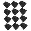 12pcs Disposable Spa Wrap Women's Bath Skirt Salon Sauna Shower Skirt Soft Comfortable Non-Woven Fabric Black view 1