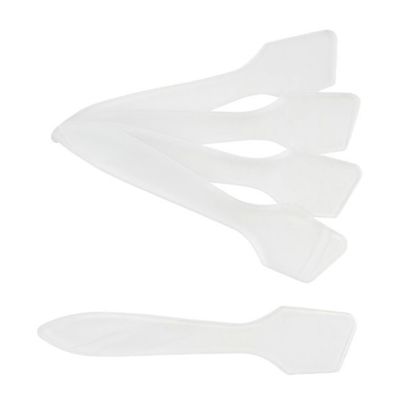 KAILIKETIY 200pcs Transparent Makeup Spatula Cosmetic Tool for Mixing Sampling Facial and Application Comfortable Grip for Beauty Care