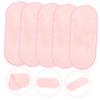 ADOCARN 5pcs Portable Coral Fleece Face Towels Soft Absorbent Travel Wash Cloths for Camping and Daily Use Lightweight Skin-Friendly for Men and Women view 4