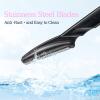 40pcs Eyebrow Razor for Women, Newbie Friendly Dermaplane Razor, Face Razors and Shaver Dermaplaning with Protective Covers (Black) view 3