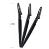 40pcs Eyebrow Razor for Women, Newbie Friendly Dermaplane Razor, Face Razors and Shaver Dermaplaning with Protective Covers (Black) view 4