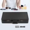 Barber Carrying Case Barber Case For Clippers And Supplies, Hairdressing Tools Storage Case With Handle And Secure Numlock Barber Beauty Salon Tool Kits Storage (black) view 2