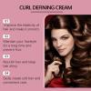 2PCS Curl Defining Cream, Hair Halo Curl Defining Cream, Curl Defining Cream, Curl Cream for Curly Hair Anti Frizz, Moisturizing, Smoothing for Curly & Wavy Hair (One Size, 2PCS) view 3