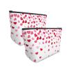 Xsovgoi Valentine'S Day Heart Travel Makeup Bag Organizer, Cosmetic Bags, Multi Purpose Pouch Bag view 3