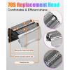 70S Electric Shaver Head Replacement Part Compatible with Braun Series 7 70S Electric Shaver Head Replacement (3 Pack) view 4