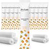 BlueWater Individually-Wrapped Moist Scented Towels - Single-Use Premium Towelettes (12x12, Mandarin) view 1