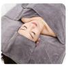 5pcs Beauty Salon Towels Microfiber Bed Towels Bath Skirt Shower Cap Pillow Towels Chest Towel Bath Towels (Dark Grey) view 3