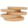 5pcs Round Soft Makeup Sponges for Dry and Wet Use, Flat Foundation Puff Set for Blending Powder, Blusher, Concealer, Smooth Facial Applicator Pads for Beauty, Reusable & Easy to Clean view 3