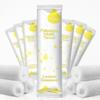 BlueWater (50-Pack) Individually-Wrapped Moist Scented Towels - Single-Use Premium Towelettes (12x12in., White Packaging, Lemon Essence) view 1
