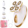 Electric Razors for Women, 5 in 1 Painless Rechargeable Dusk Shaver Womens, Women's Shavers Everything, Lady Leg/Bikini/Face Hair Removal Products, Female Wet Dry Shaving Machine view 1