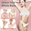 Electric Razors for Women, 5 in 1 Painless Rechargeable Dusk Shaver Womens, Women's Shavers Everything, Lady Leg/Bikini/Face Hair Removal Products, Female Wet Dry Shaving Machine view 3