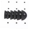 6 PCS Silicone Eyeshadow Stamp Set Eye Shadow Tools for Effortless Makeup Application Includes 2 2 and 2 Silicone Sheets Black view 1