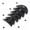 6 PCS Silicone Eyeshadow Stamp Set Eye Shadow Tools for Effortless Makeup Application Includes 2 2 and 2 Silicone Sheets Black view 4