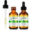 Vitamin E Oil Blend 75,000 IU, Pure Vitamin E Oil for Skin, Scars, Nails and Scalp, Face and Body Moisturizer, Hydrating Dry Skin, Reduce Stretch Marks, Fine Lines & Wrinkles, 2Fl Oz (Pack of 2) view 1