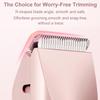 Bald Cat Razor for Women, Bald Cat Razor Body Trimmer, Comfort 2 in 1 Electric Lady Shaver, Dual Head Electric Razors for Women Leg Shaver Hair Remover (Blue) view 4