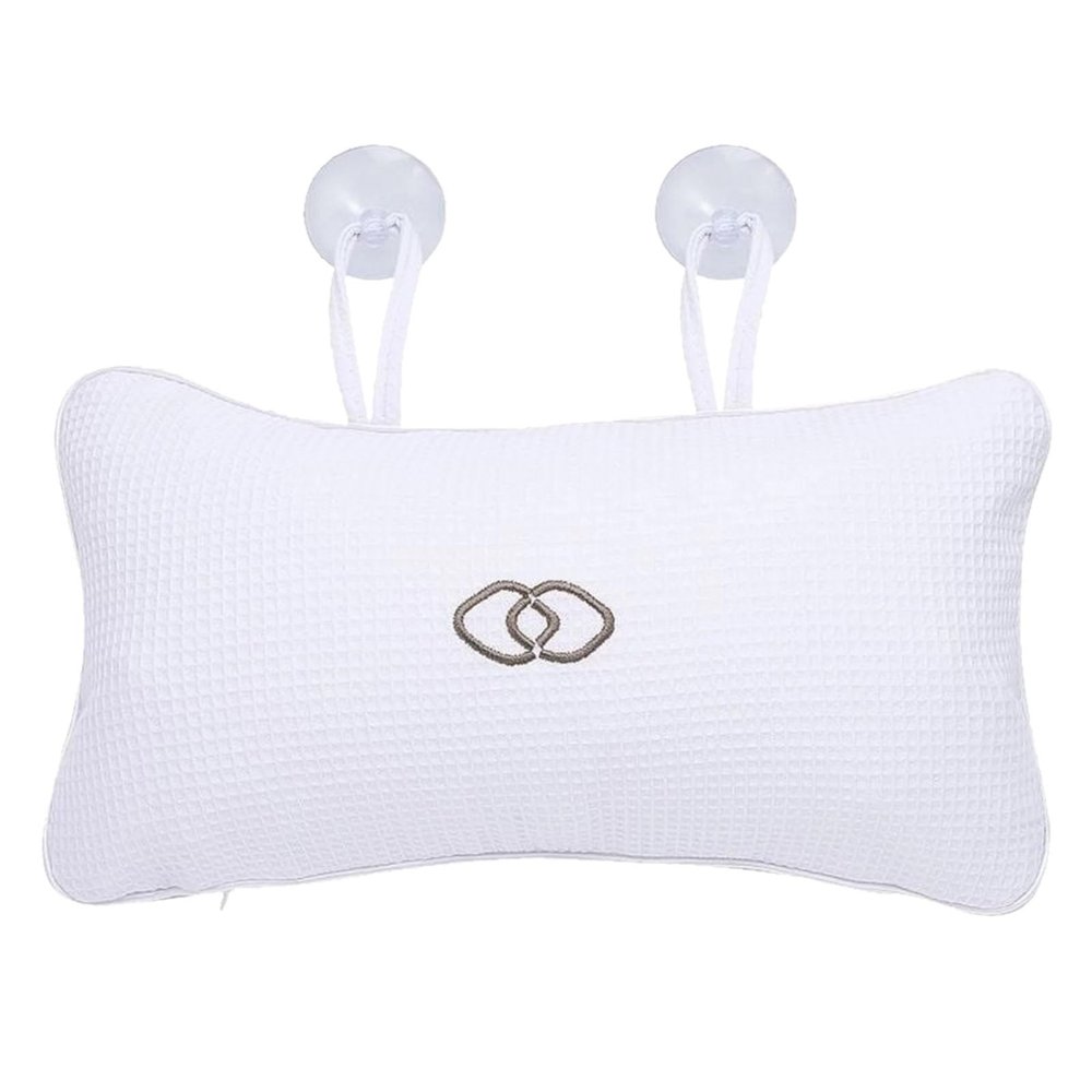 Inflatable Bath Pillows for Tub,Bathtub Pillows for Head and Neck Support,Ergonomic Bath Pillow with Non-Slip Suction Cups,Bath Pillows for Women Bathroom Accessories Soaking Tub Spa Gifts