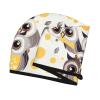 GDSHJKLW Animal Cartoon Owls Cute Drying Hair Caps Super Absorbent Soft Hair Drying Towel Quick Dry Coral Velvet Hair Drying Cap Hair Turban for Women Wet Hair Long Thick Hair view 3
