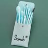 XFYSDIY Personalized 8-Piece Makeup Brush Set With Travel Bag, Personalized Makeup Brush Set, Custom Name Makeup Bag Set Travel Makeup Bag, Perfect Bridal, Bridesmaid Or Bachelorette Gift view 3