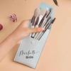 XFYSDIY Personalized 8-Piece Makeup Brush Set With Travel Bag, Personalized Makeup Brush Set, Custom Name Makeup Bag Set Travel Makeup Bag, Perfect Bridal, Bridesmaid Or Bachelorette Gift view 4