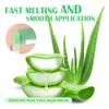 Aloe Vera Hard Wax Beads for Hair Removal,Wax Beads and 10 Wood Sticks,Gentle Waxing Bead for Face,Back,Legs,Bikini and Armpit,At Home Waxing Kit for Women Men,17.63 oz view 3