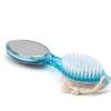 DecorRack (4 in 1) Pedicure Paddle Kit Tool with Pumice Stone for Feet, Foot Hand Toe Nail Cleaning Brush, Metal File and Emery Board, Manicure Foot Rasp Callus Remover Pedi Set (Blue, 1 Pack) view 2